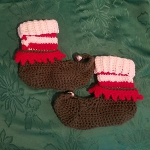 Youth size elf slippers